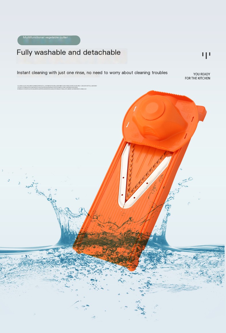 V-shaped multi-function vegetable cutter