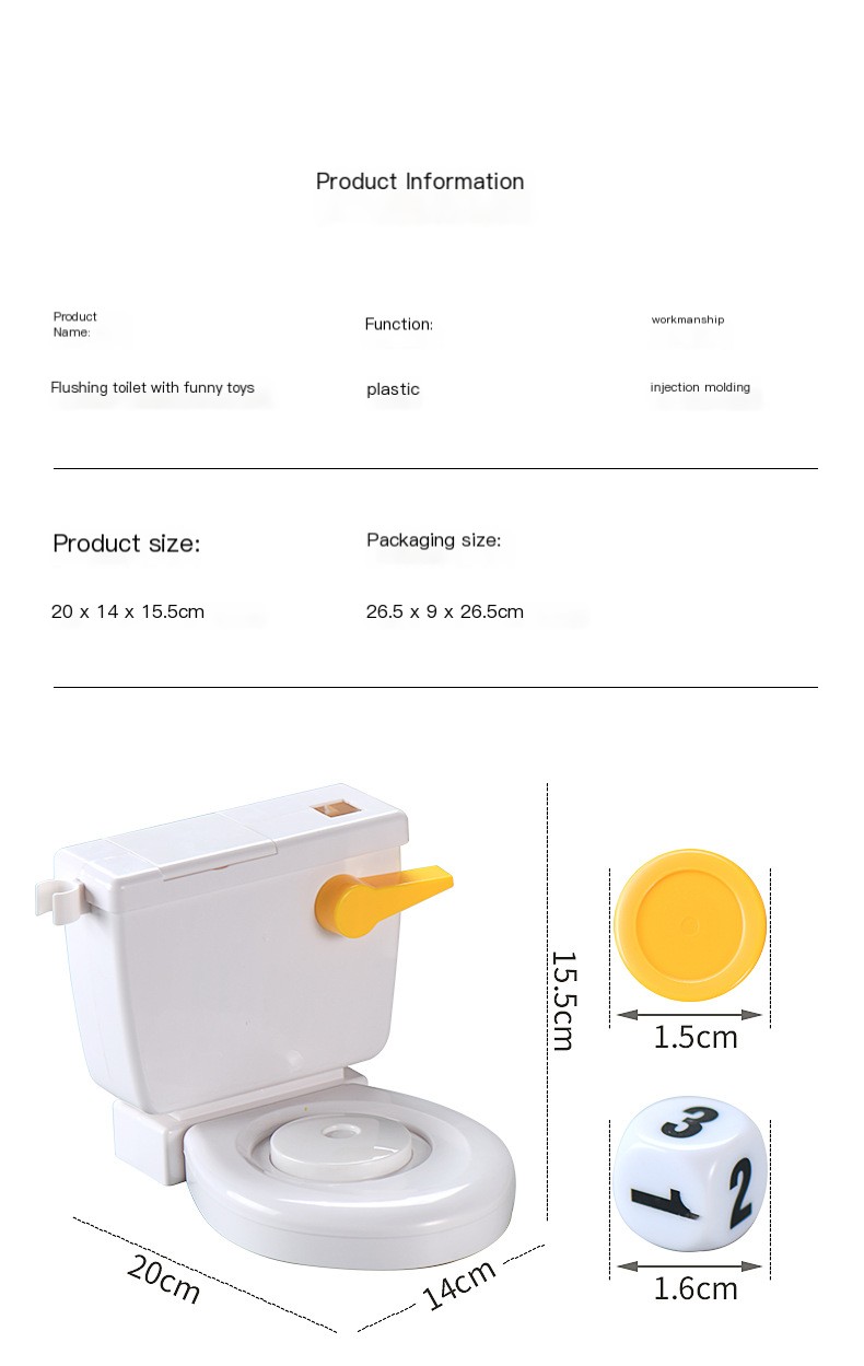 Flushing Toilet Trick Toy Image 7