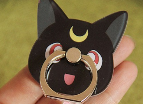 Black Cat Phone Ring