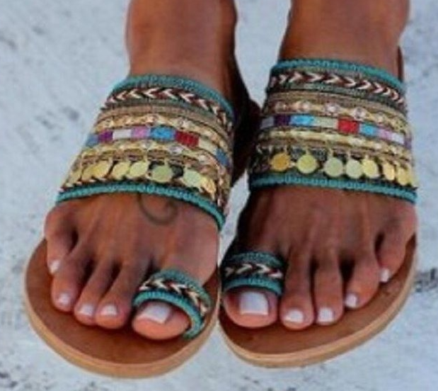 Stylish ethnic sandals