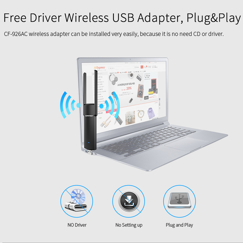 Gigabit USB3.0 Wireless Network Card