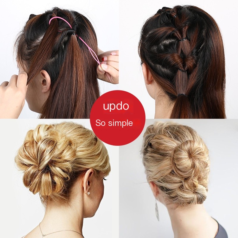Hair Styling Set in Use