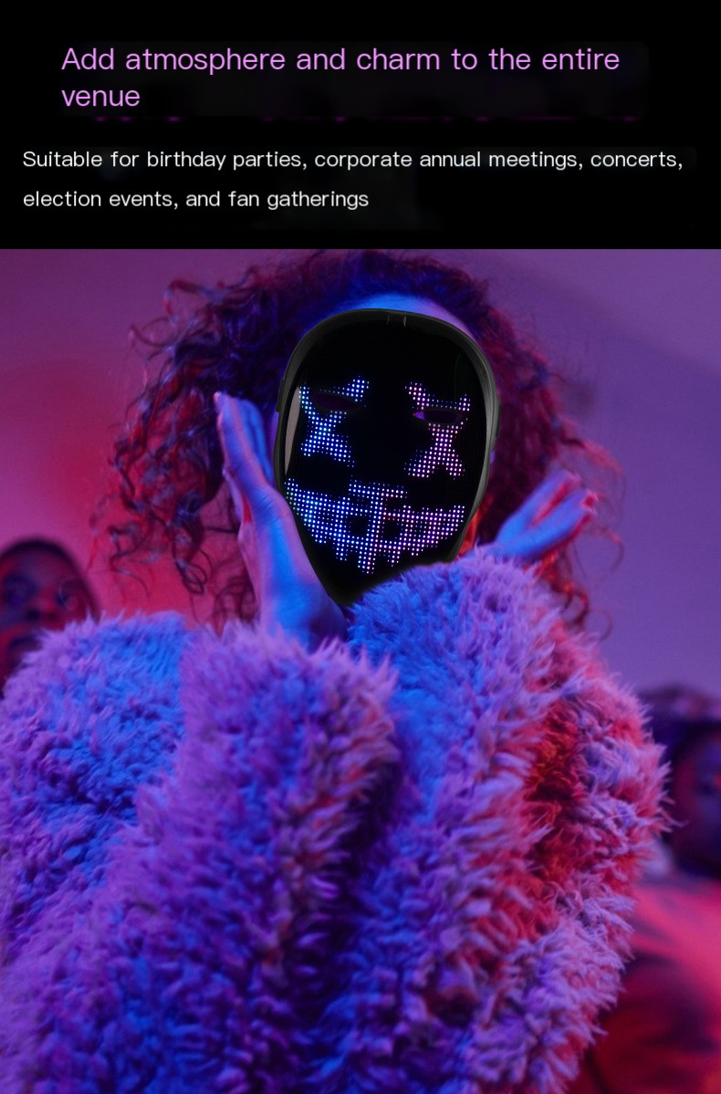LED Glowing Mask