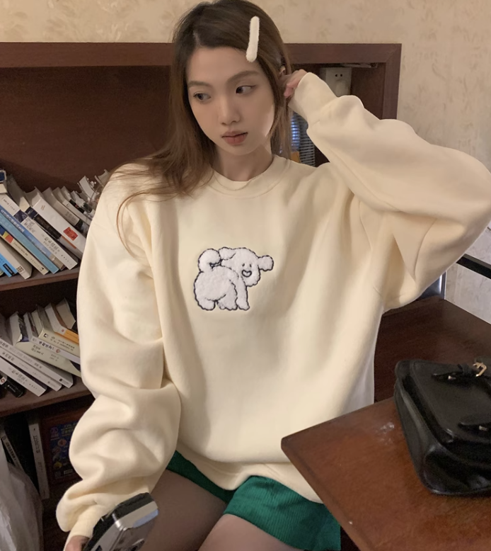 Polar fleece sweater