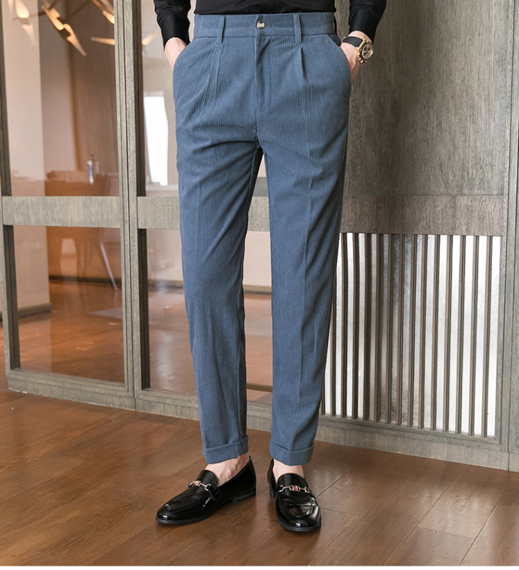 Corduroy Trousers Image 4