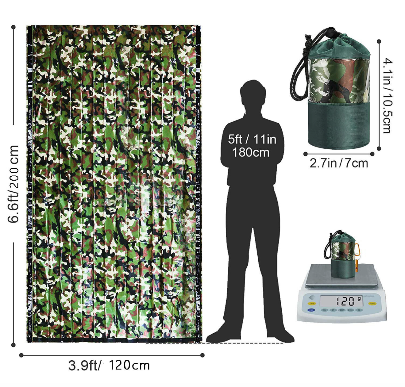 Portable Outdoor Disaster Relief Sleeping Bag