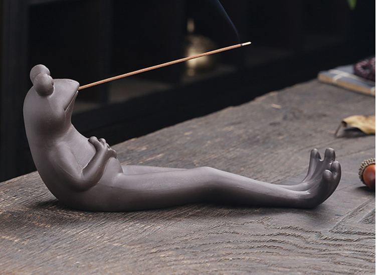 Zen Toad Incense Holder Image 3