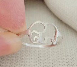 Geometric Elephant Ring Image 2