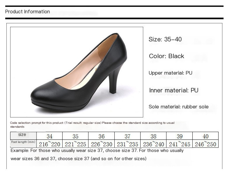 Elegant High Heels