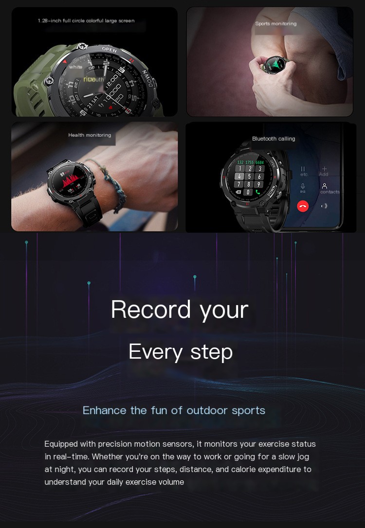 Imagen 3 del reloj inteligente K22