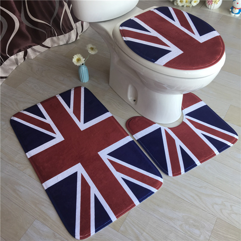 Ocean Pattern Bathroom Mat 4