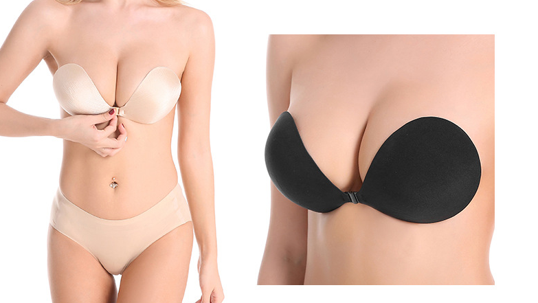 Invisible Silicone Bra in Use