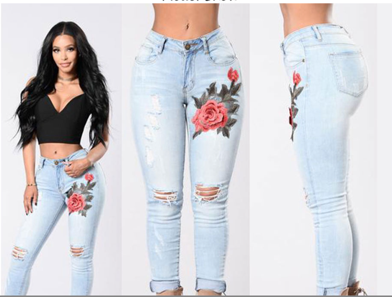 High Stretch Denim Jeans