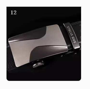 Men's Genuine Leather Belt Image 10