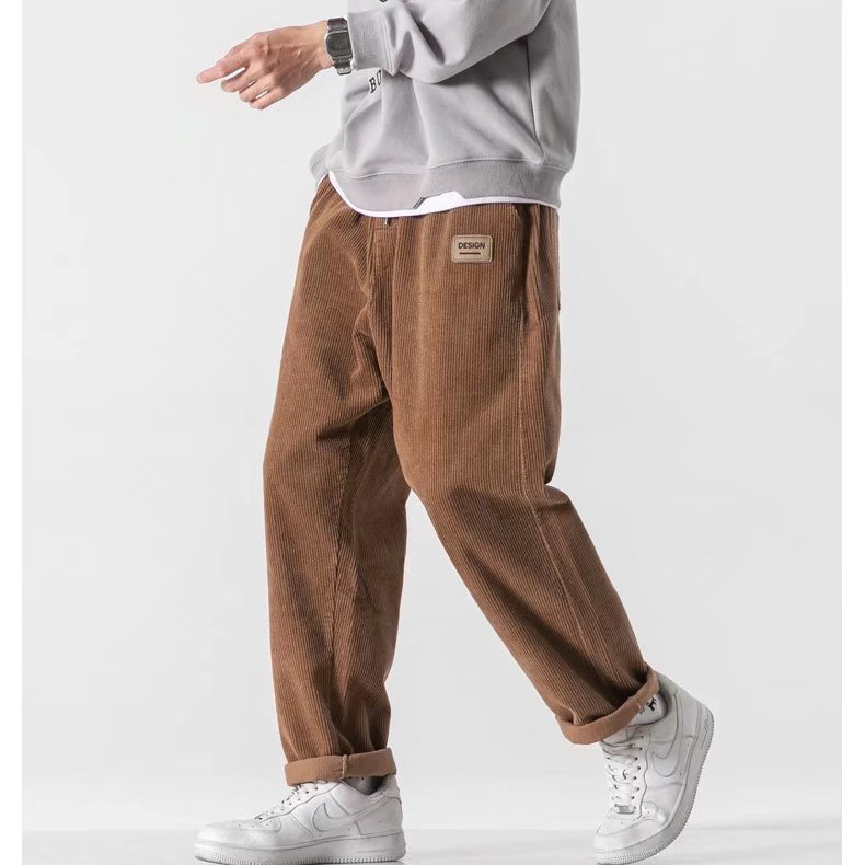 Corduroy Casual Pants Image 2