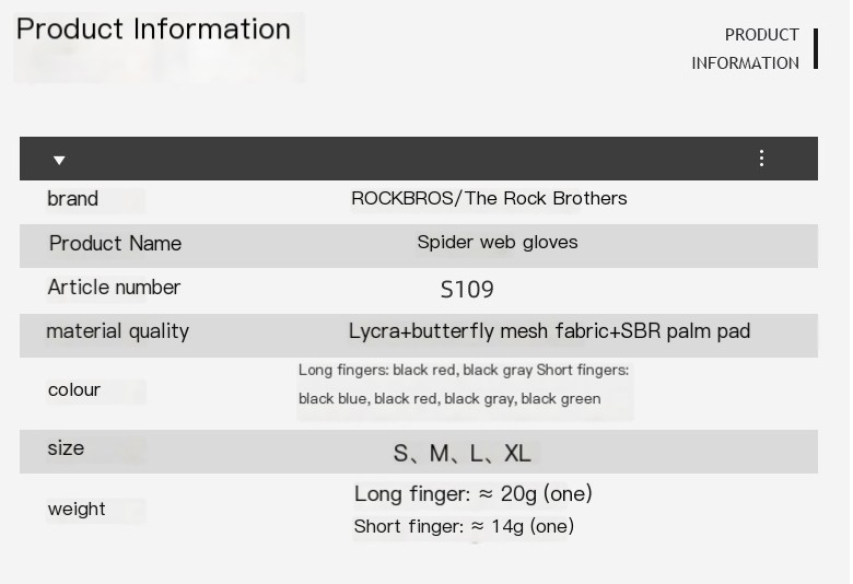 ROCKBROS Cycling Gloves Image 1