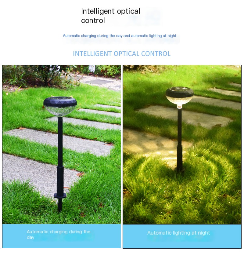 Solar Light and Shadow Lawn Lamp Image 2