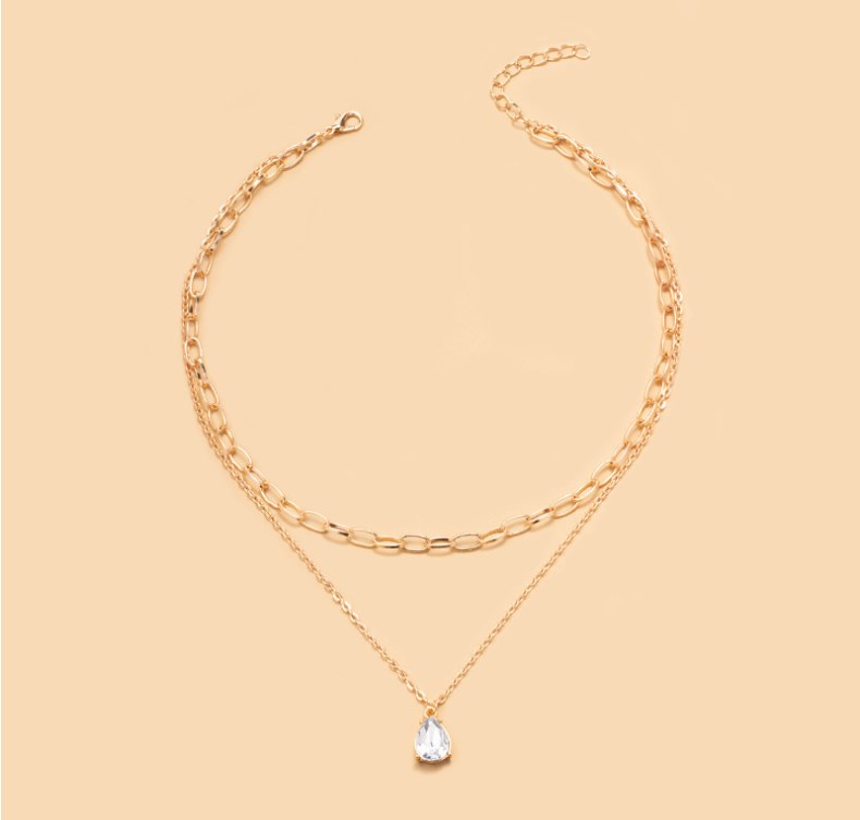 Elegant Double Layer Necklace