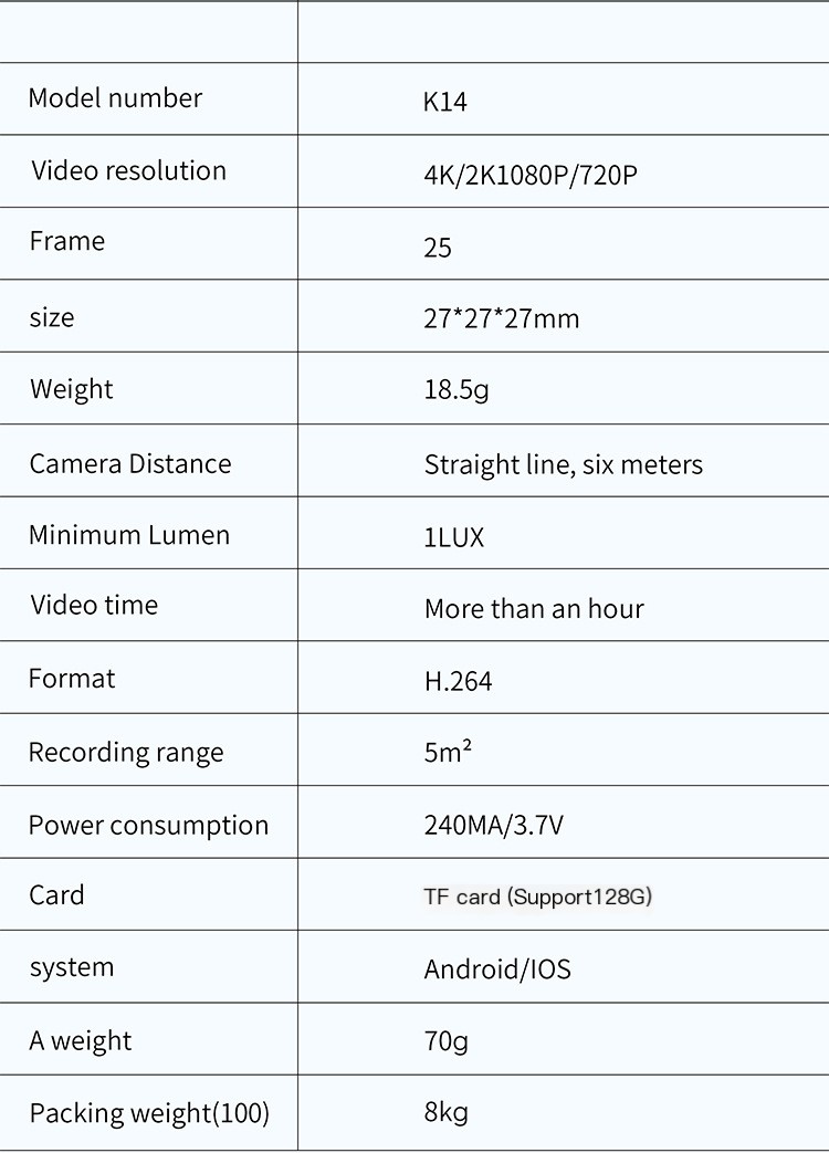K14 Wireless Camera Image 8