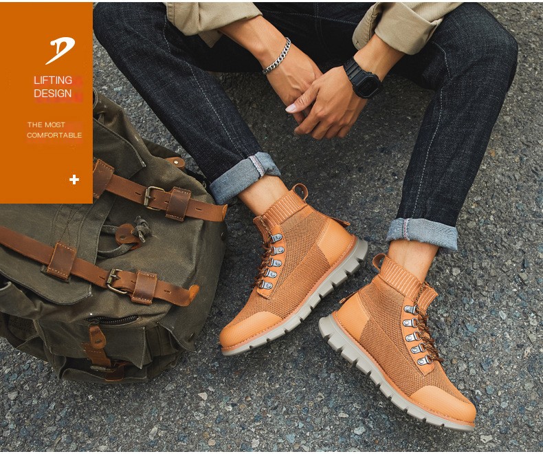 Casual Breathable Rangers Boots Image 3