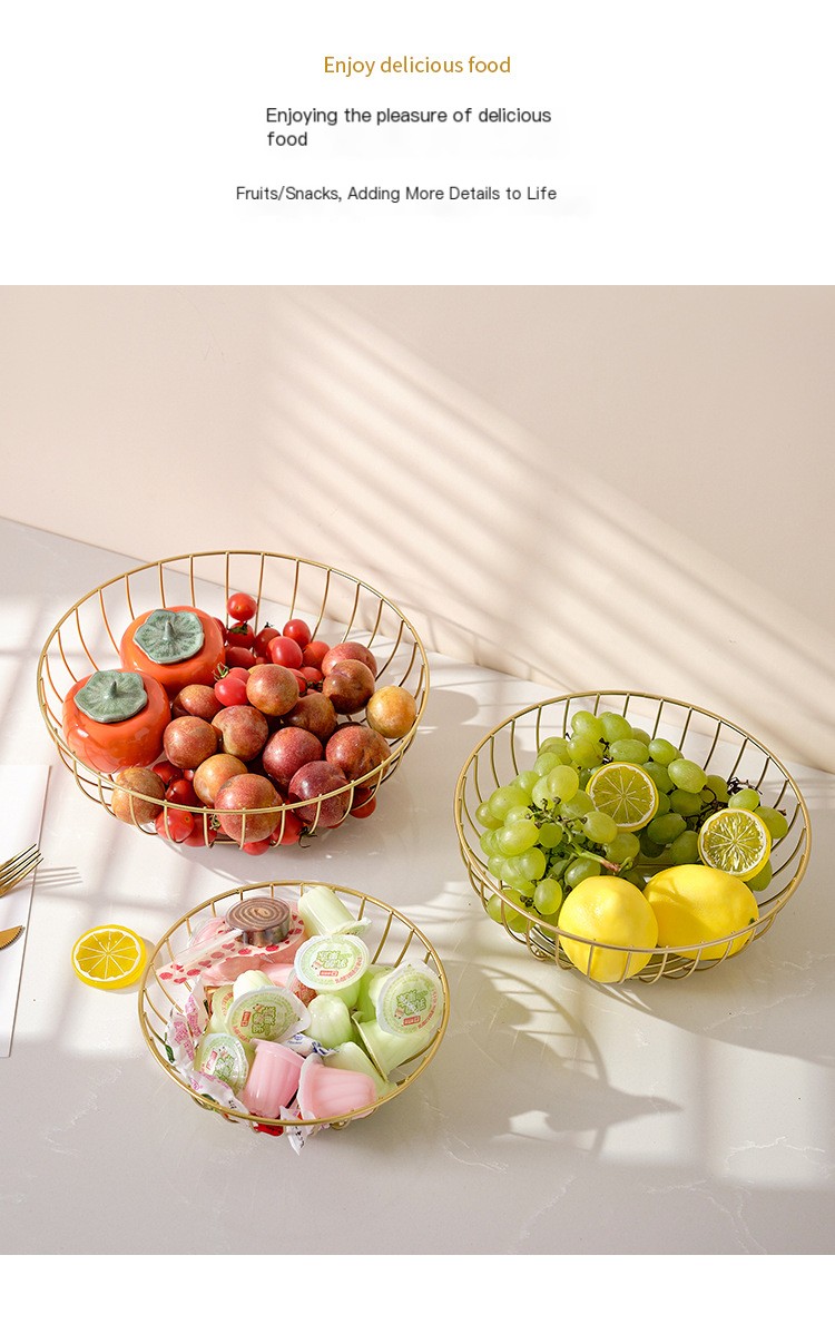 Nordic Iron Fruit Plate 9