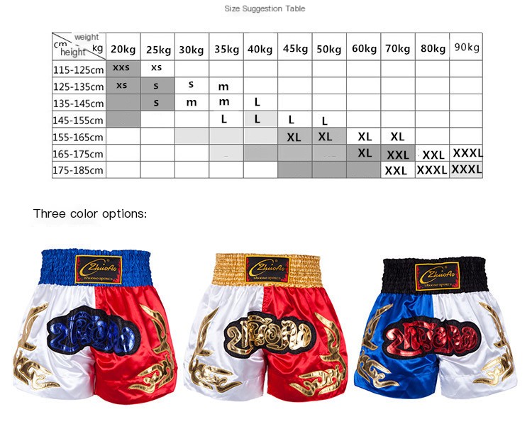 Thai Boxing Shorts 3