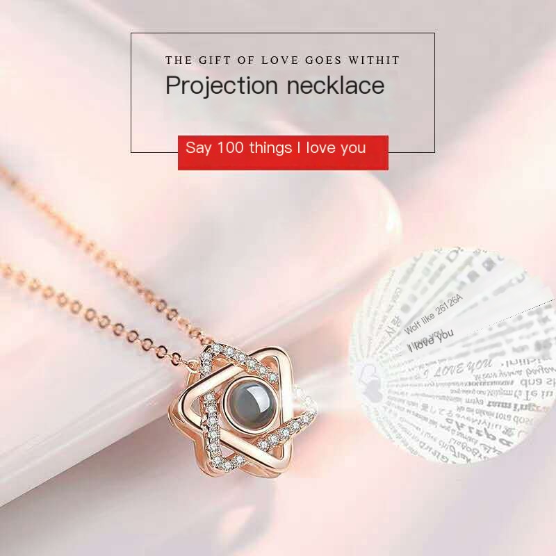 100 Languages I Love You Necklace