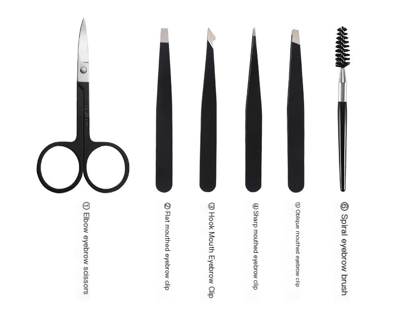 Eyebrow Tweezer Set 4