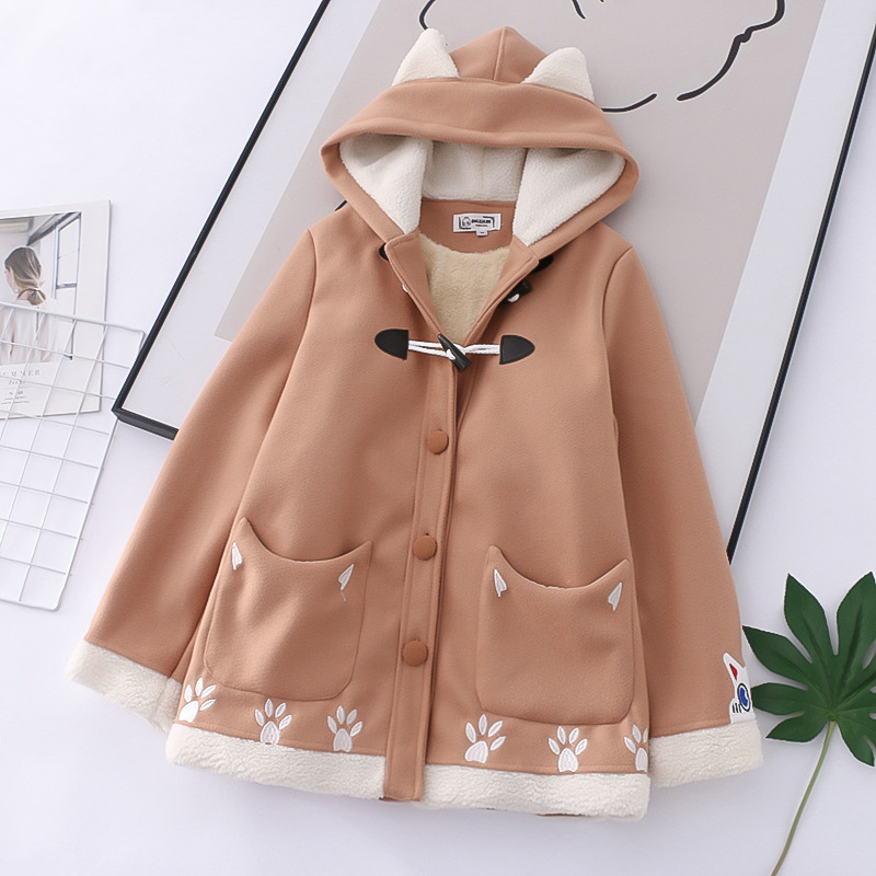 Japanese Woolen College Coat Image 4