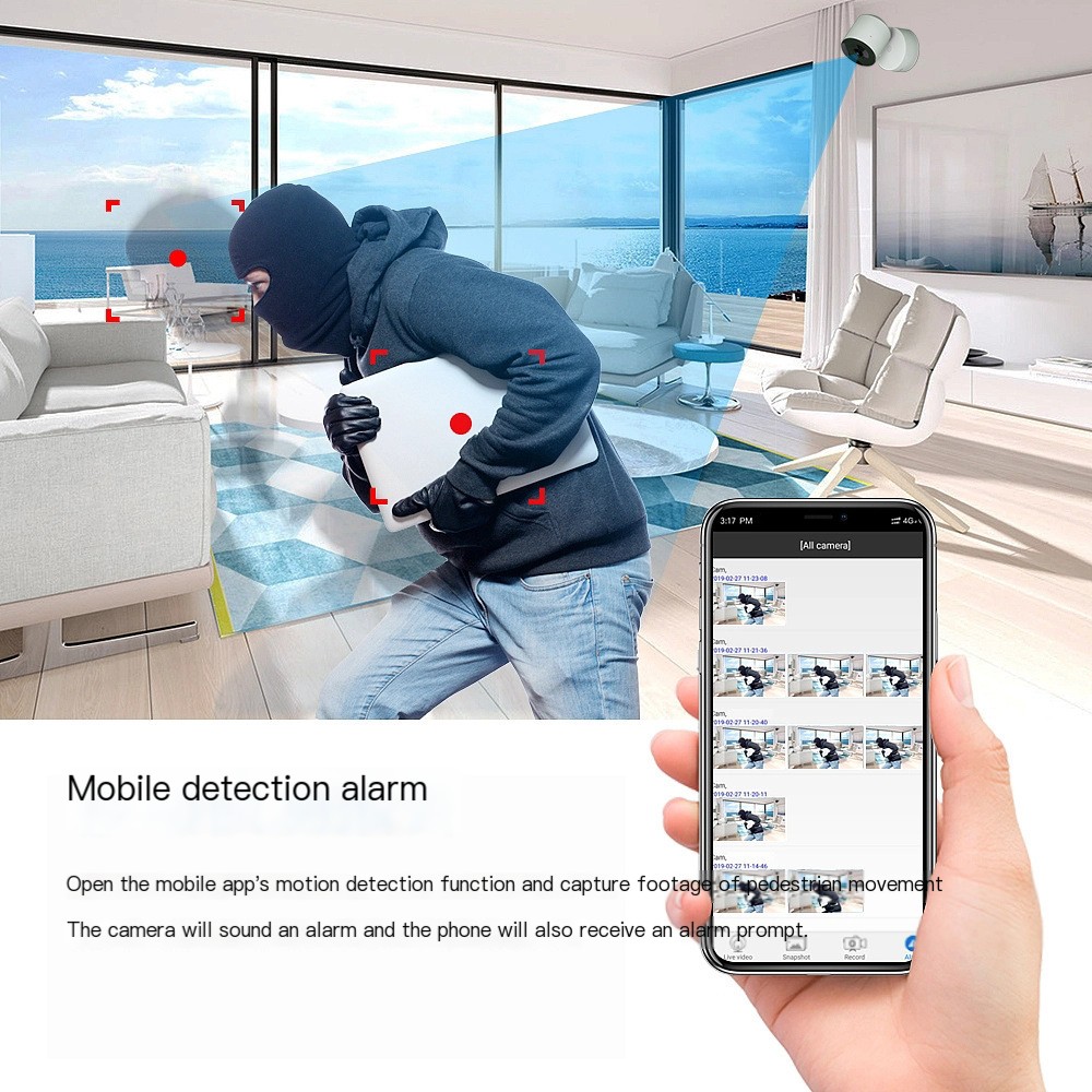 Smart Mini Camera in action