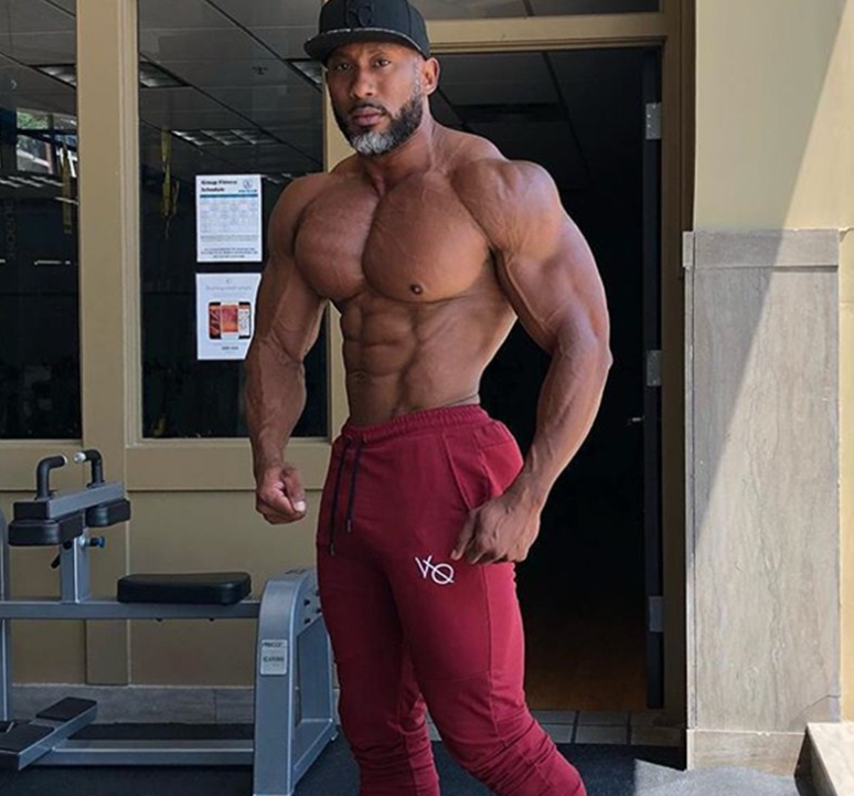 Men's Sports Pants Back View