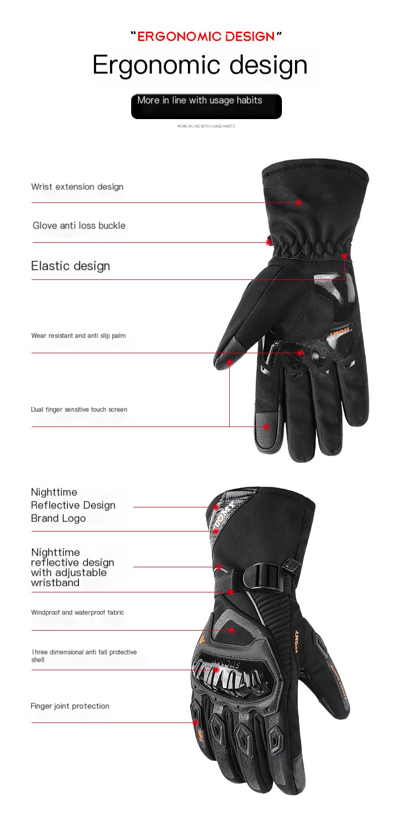 Warm and Waterproof Gloves - Image 4