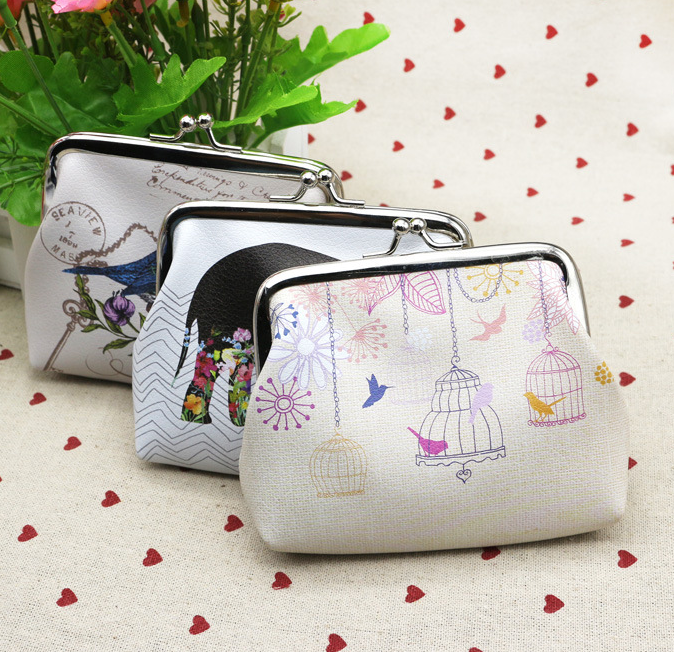 Animal Print Coin Purse - Various Colors