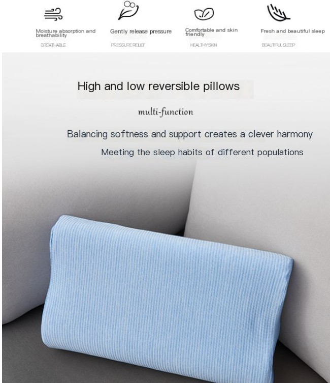 Cooling Memory Foam Neck Pillow Image 1