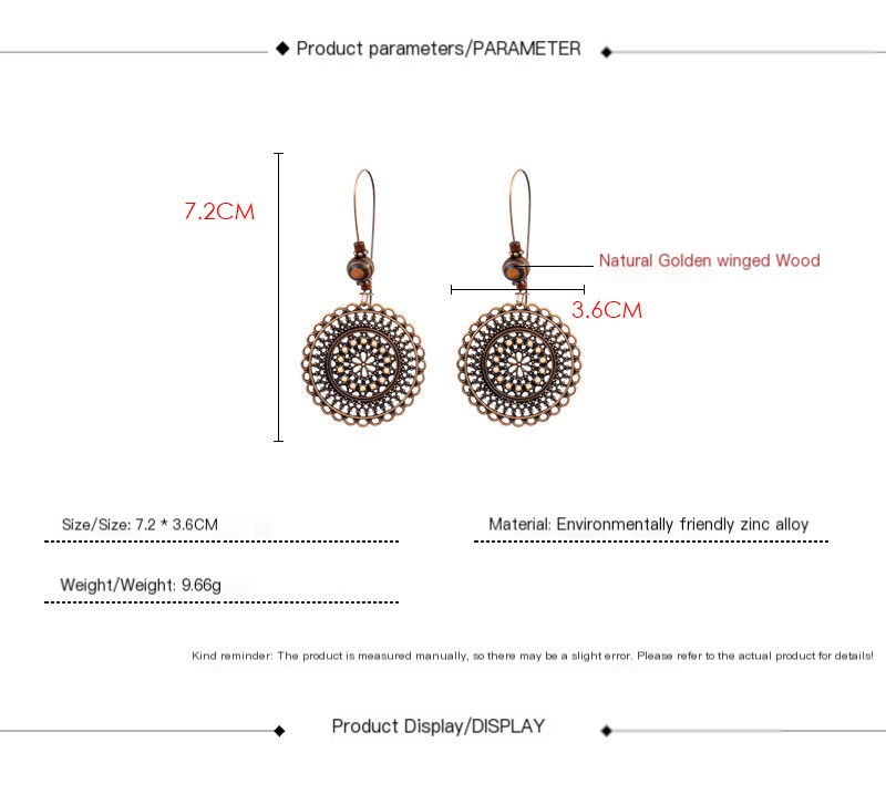 Vintage Flower Earrings