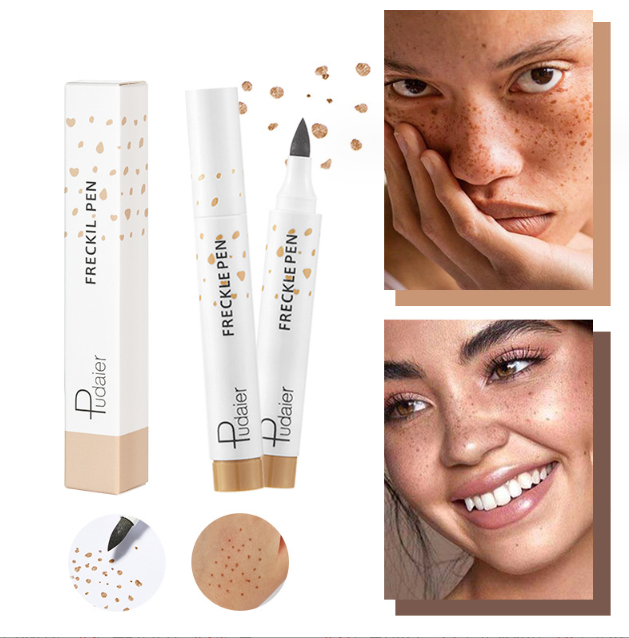 Natural Lifelike Freckle Pen Soft Brown Freckle Pen Makeup Waterproof image