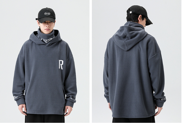 Comfortable high-neck hoodie view