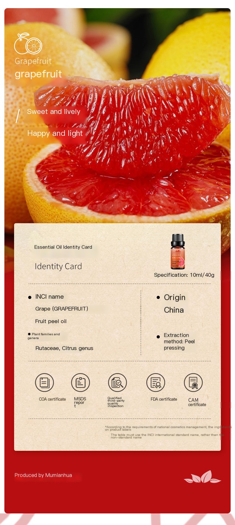 Grapefruit Essential Oil Image 2
