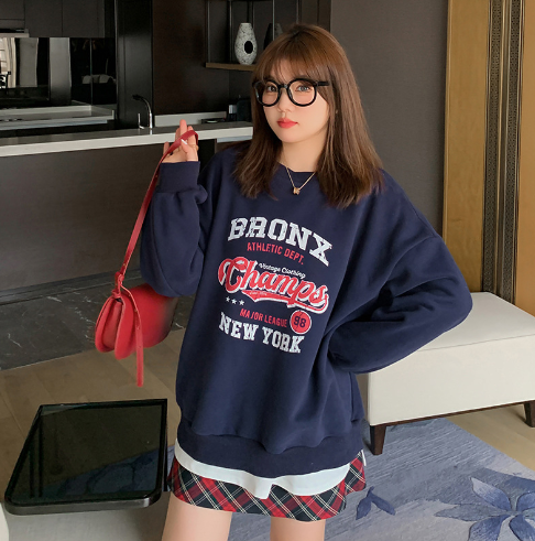 American Retro Street Sweater Image 2