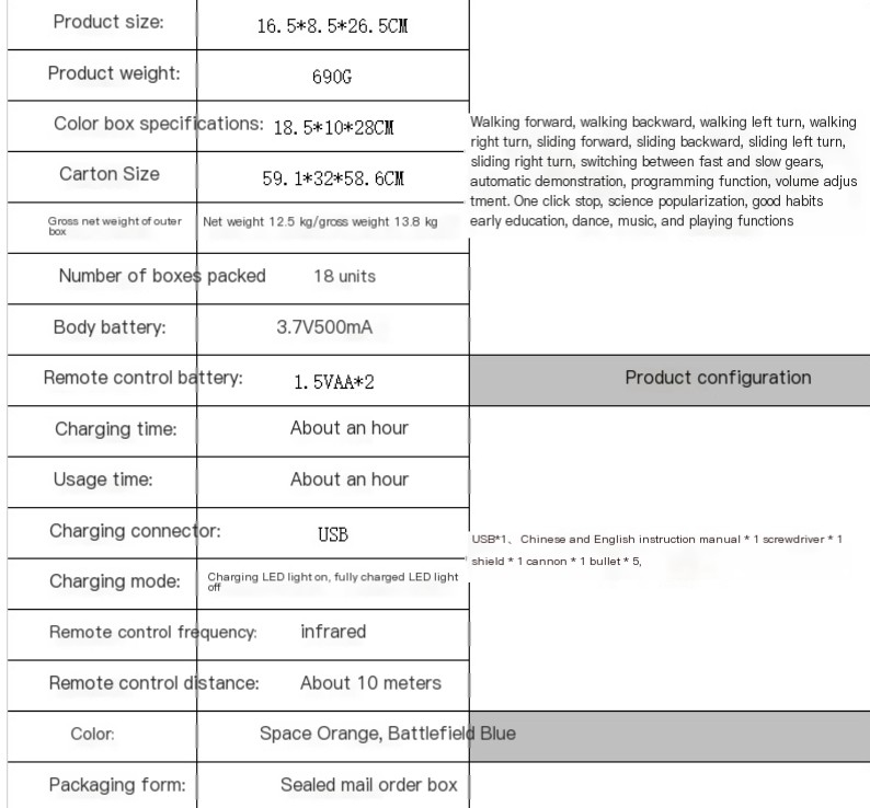 K10 Smart Phone APP Remote Control Robot