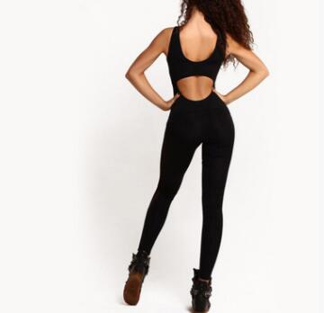 Sleeveless Jumpsuit Back View