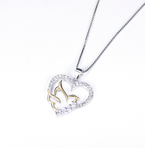 Elegant Dove Pendant Design