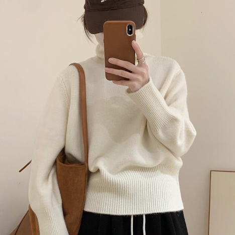Cashmere Pullover White