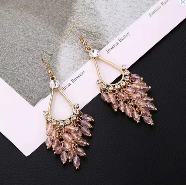 Colorful Crystal Earrings