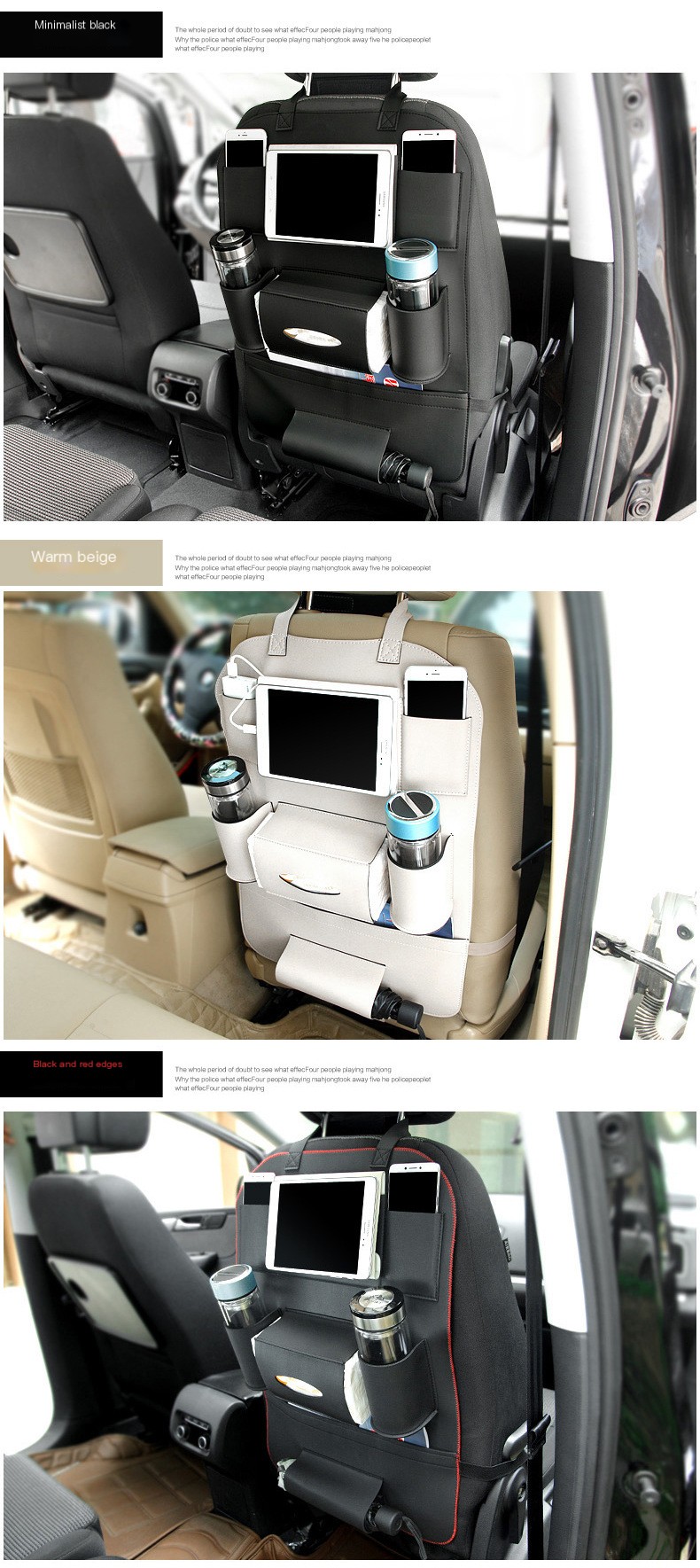 Car storage bag
