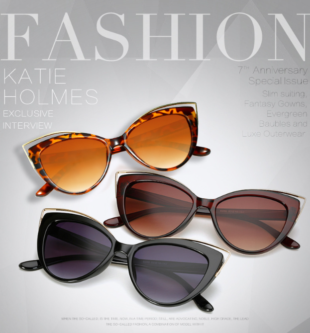 Cat-eye sunglasses