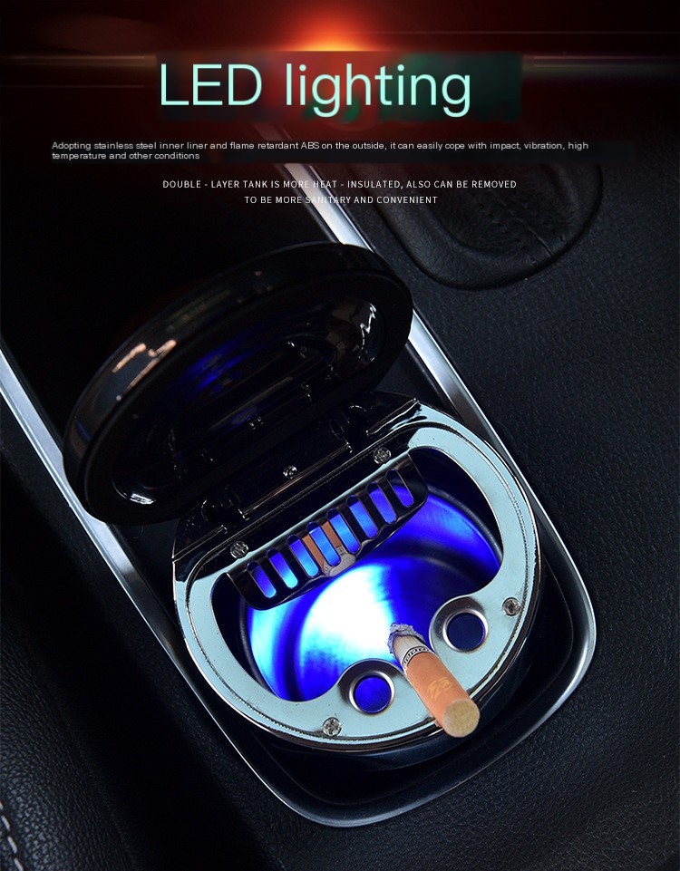 Car Compass Ashtray 5