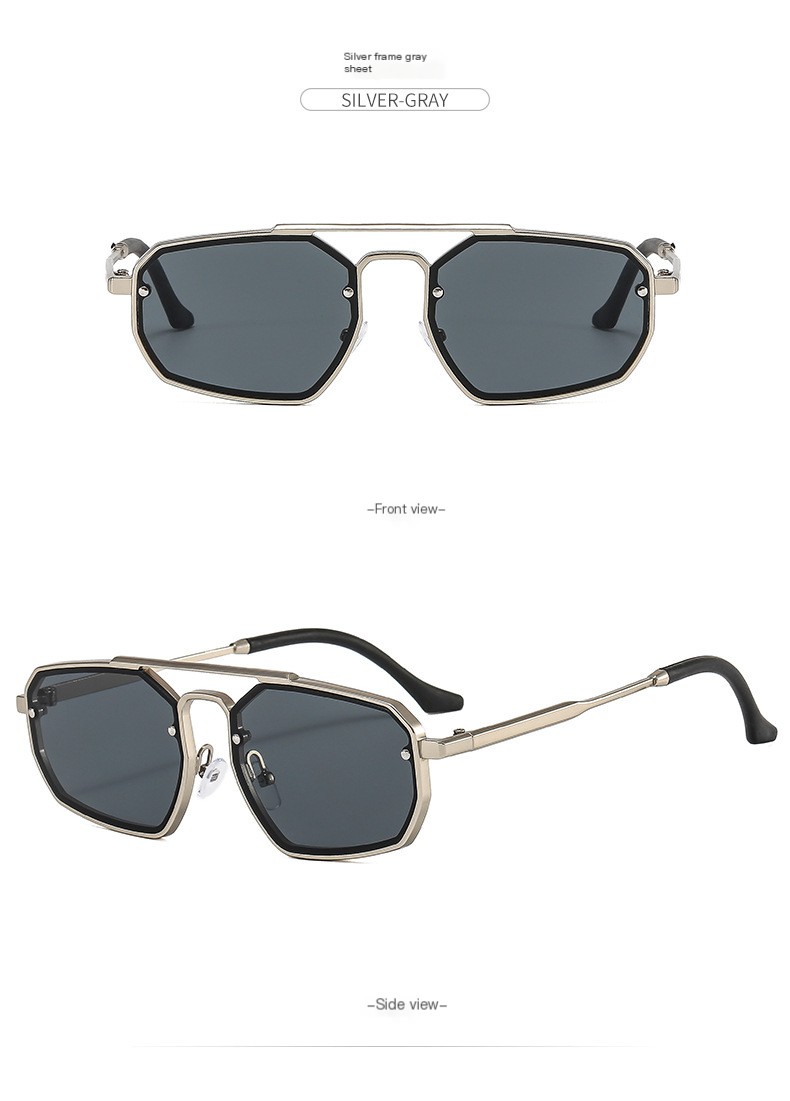 Double-beam sunglasses