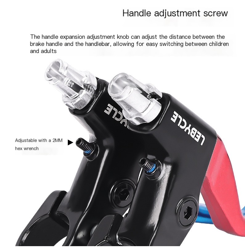 Bicycle Brake Handle Blue