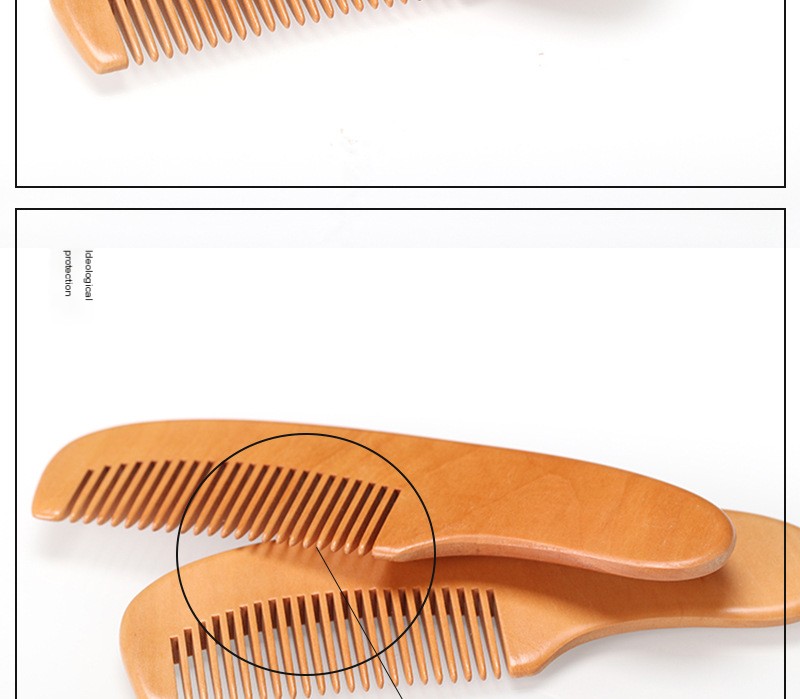 Portable Small Wooden Comb